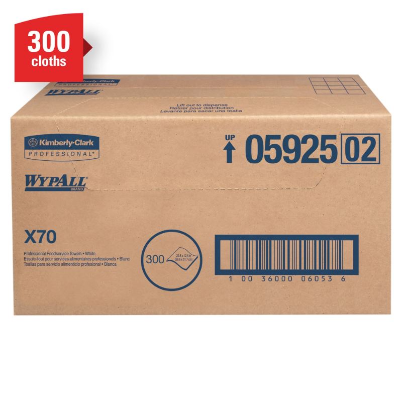 WypAll® X70 Foodservice Wipers